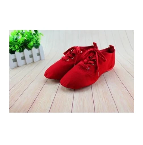 Soft Canvas Dance Jazz Shoes Woman Ballet Gym Shoes For Men Professional Jazz Dance Shoes