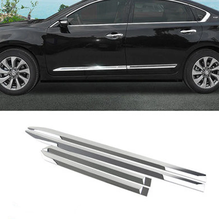 

Car Body Door Side Anti-scratch Strips Cover Decoration Car Styling Exterior Car Accessories For Nissan Teana Altima 2016 17 18