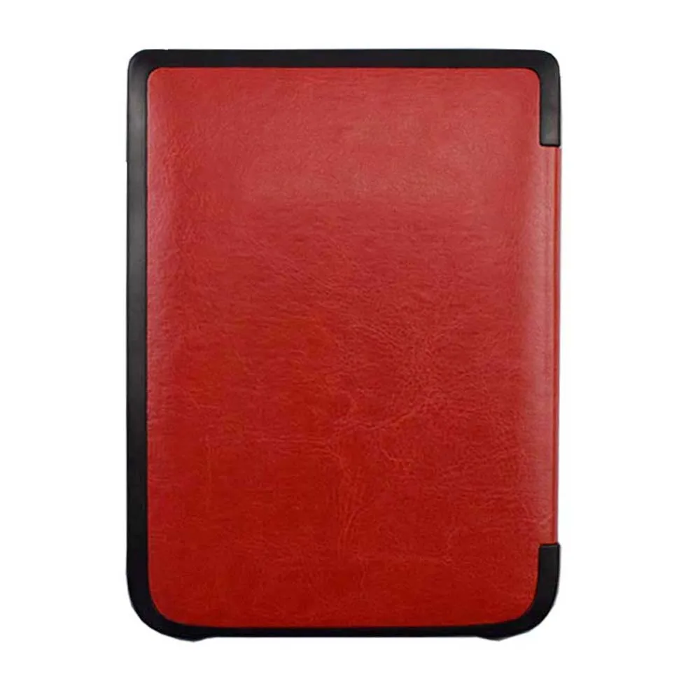 Pocketbook Basic Lux 2/Touch Lux 4/HD 3 Smart Case, UltraSlim Leather Cover For Pocketbook 616/627/632 Auto Sleep +Film