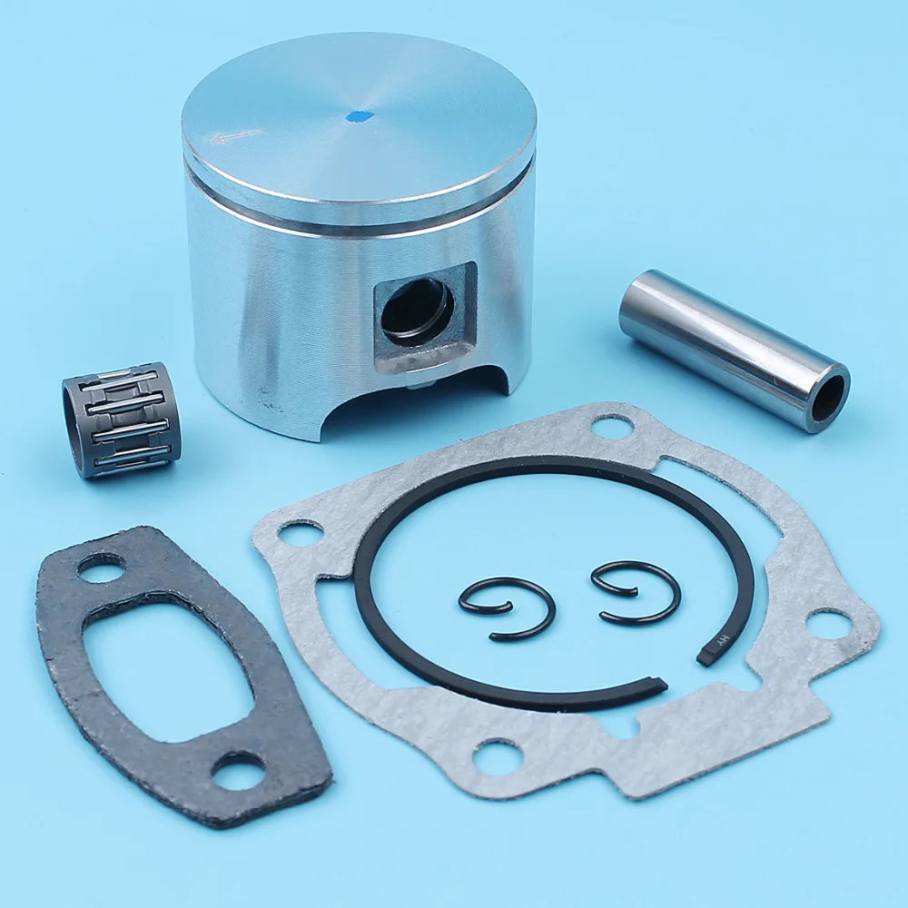 Imagem -05 - Pistão Anel Pin Needle Gaiola Silenciador Junta do Cilindro para Jonsered 2054 2055 2054epa Serra Peças Novas 46 mm 503608171503608101