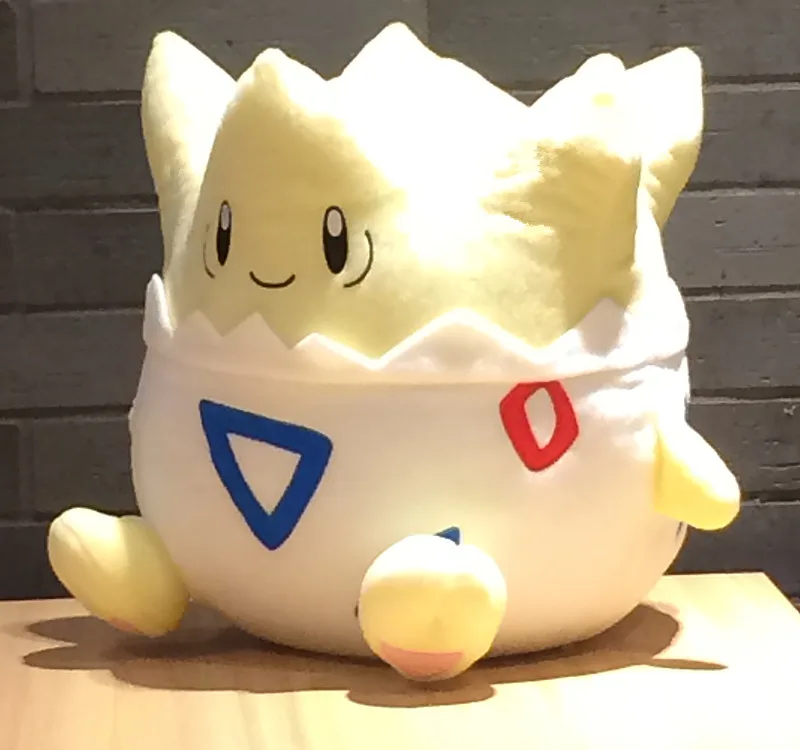 Pokemon darmowa wysyłka 33CM Togepi zabawki hobby lalki wypchane zabawki wypchane zwierzęta pluszowe wypełnione pluszowe zwierzęta dla dzieci