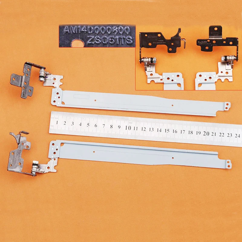 

New Laptop Hinge for HP 15-G 15-R 15-H 15-S 250 G3 255 G3 256 G3 For Touch Screen P/N AM14D000700 AM14D000800 LCD Screen Hinges