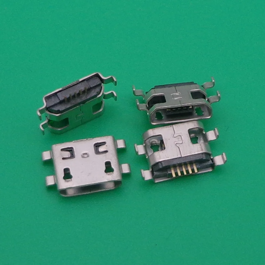 2Pcs Micro Mini USB Jack Charging Charge Prot Socket Plug for Chuwi Hi9 Air Type C Connector Replacement