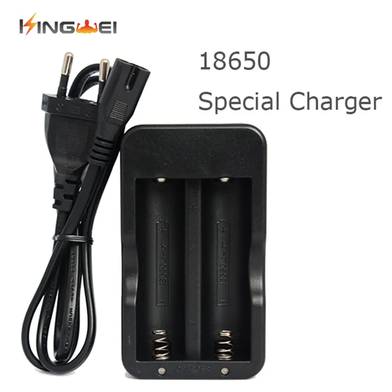 

10pcs KingWei US EU Plug Battery Charger For 18650 3.7v Lithium Batteries Wire Charger Electric Charger Equipped With A USB