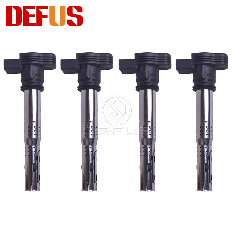 

DEFUS 4pcs OEM 07K905715 Ignition Coil For Audi A3 A5 Q5 RS4 S5 TTRS For Volkswagen Eos G ti Passat Rabbit Tou areg 07K905715D