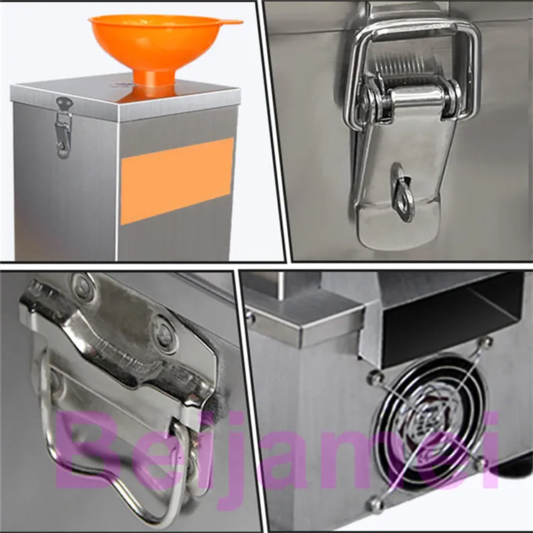 BEIJAMEI ステンレス鋼のドライニンニク剥離機/電気ガーリックピーラー/ニンニクの皮の除去機