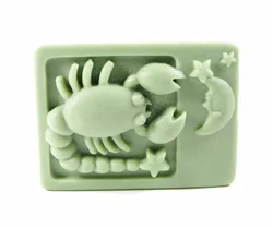 Scorpio costellazioni Muffa Mestieri Arte Silicone Sapone 3D Muffa Muffe DIY Handmade Stampi Candela S388