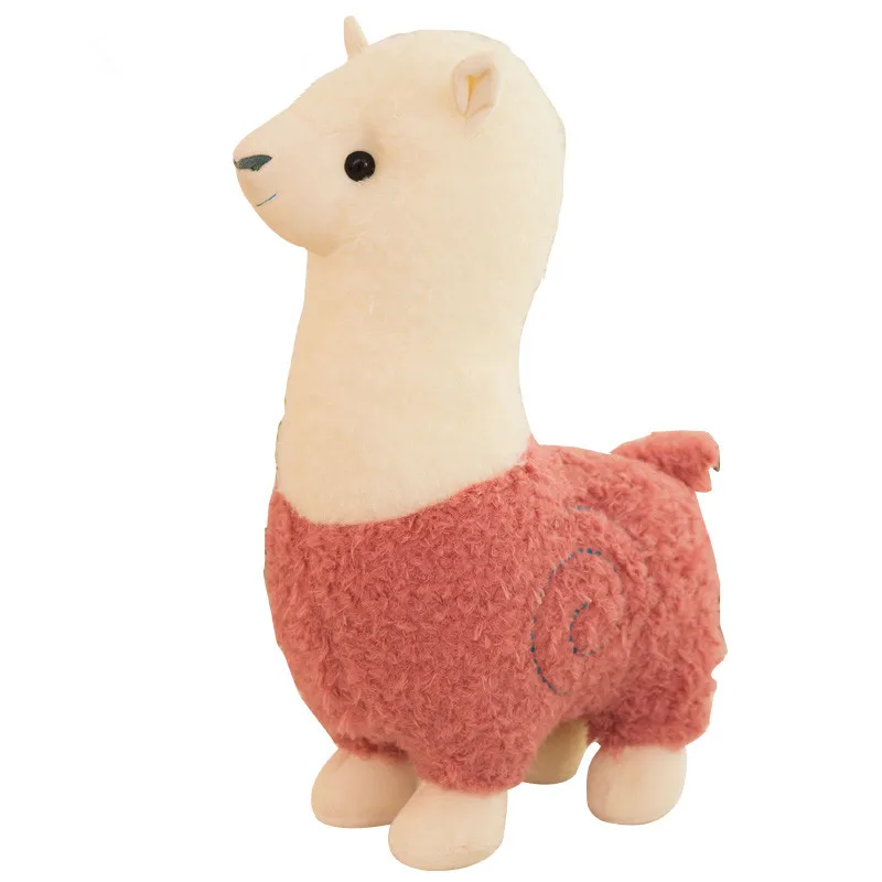 Dorimytrader Pop Lovely Soft Animal Alpaca Plush Toy Large Stuffed Cartoon Sheep Doll Pillow Gift Decoration 39inch 100cm