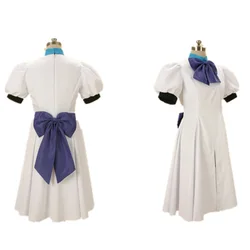 SBluuCosplay Anime When They Cry Higurashi no Naku Koro ni Rena Ryuugu Halloween Cosplay Costume with Hat and Wristbands