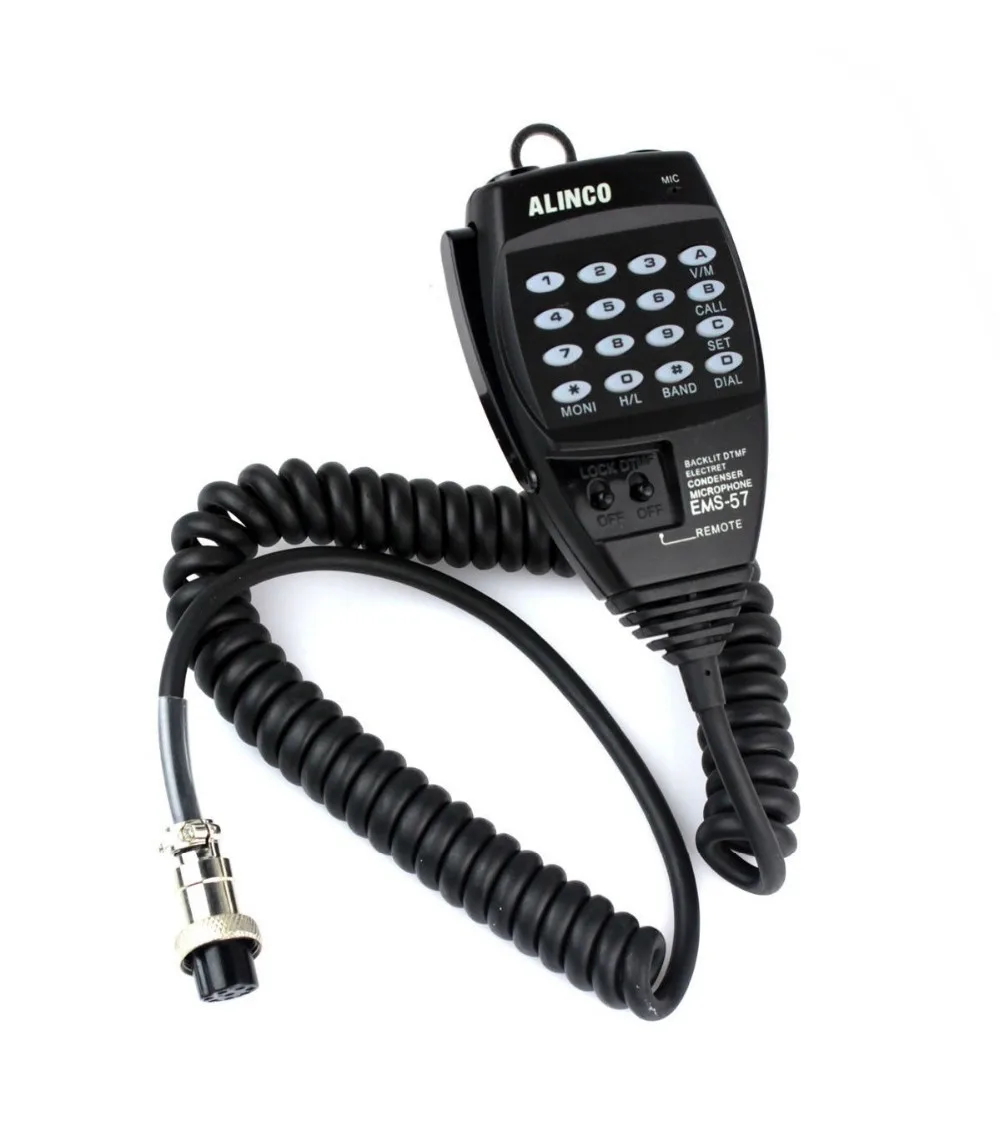 

NEW Alinco EMS-57 8pin DTMF Hand Mic Microphone for HF/Mobile DX-SR8T DX-SR8E DX-70T DX-77T Speaker Micphone