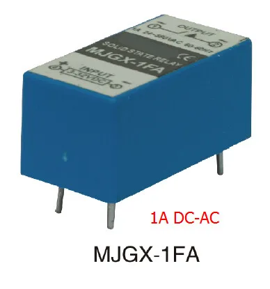 

PCB TYPE AC solid state relay 1a pcb ssr small type input 3-32vdc, output 380VAC, mould :MJGX-1FA free shipping