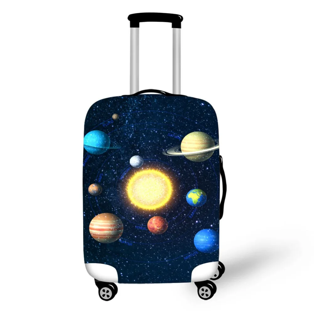 Cosmic Print travel accessories suitcase protective covers 18-30 inch elastic luggage dust cover case stretchable Waterproof