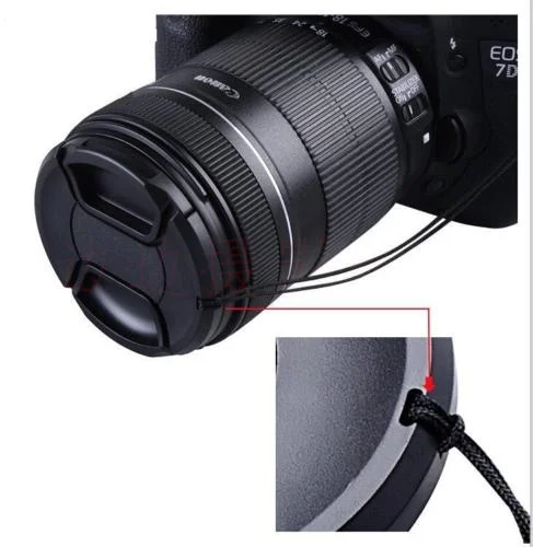 Universal 95mm 105mm Center Pinch Snap-on Front Lens Cap With Anti-lose Cord For SIGMA 150-600 120-300mm L