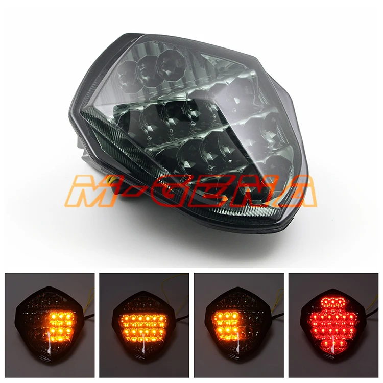

Motorcycle LED Rear Turn Signal Tail Stop Light Lamp Integrated For GSXR1000 GSXR 1000 K3 2003 2004 03 04