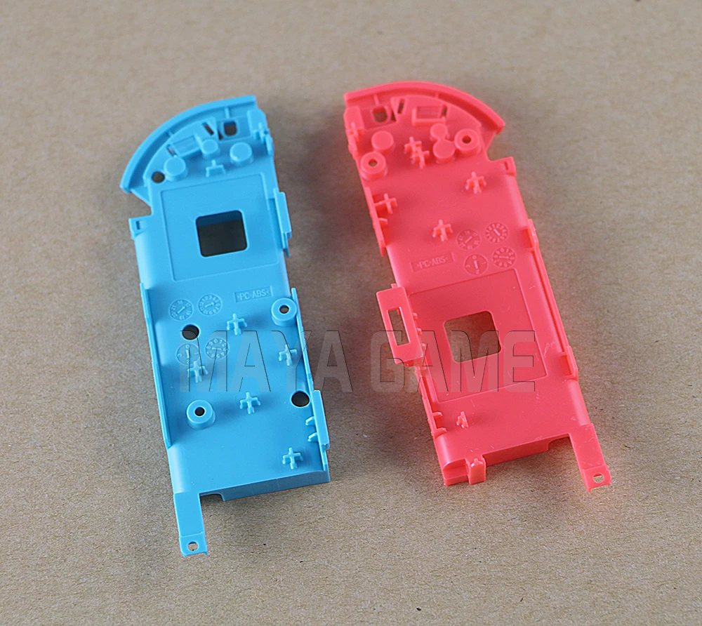 Bingkai tengah kiri kanan pengganti, 10set untuk sakelar pengontrol Joy-Con pemegang baterai