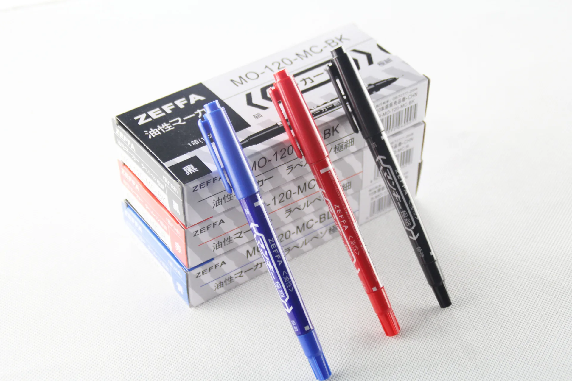 100 PCS/set(10pcs/box) manufacturer marker pen supply oil not little double-headed oily marker pen wholesale marker pen