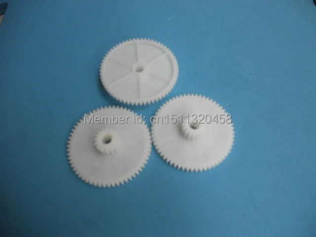 

Original Duplicator Gear:M0.8X60+M0.8X16 fit for RISO EV RZ RV 612-10006 FREE SHIPPING