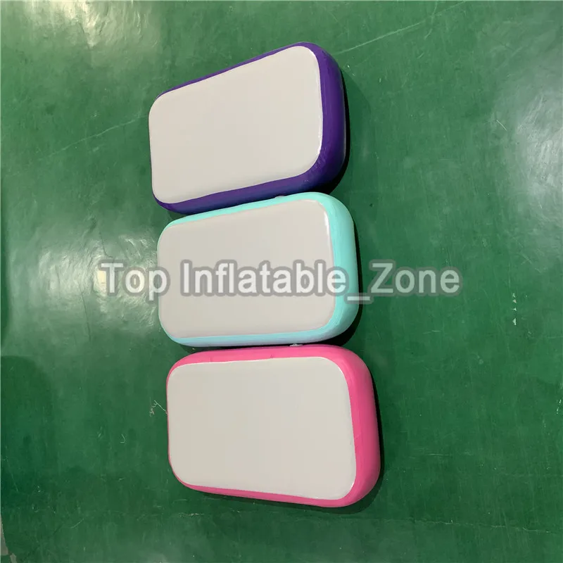 Beautiful Inflatable Air Board/Air Block For Sale Cheap Price Gymnastic Mat With Pump Mini Size 1*0.6*0.1m Air Track/Air Floor