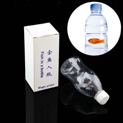 Fish In A Bottle Magic Trick Incredible Penetration Instant Street Stage Close Up Magic Trick Accessories Gimmick