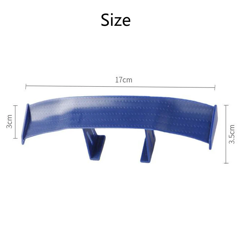 Universal Car Tail Wing Decorative Vehicle Mini Rear Wing Decorate Small Tail Rear Wing Auto Modification No Punch Car Accessory