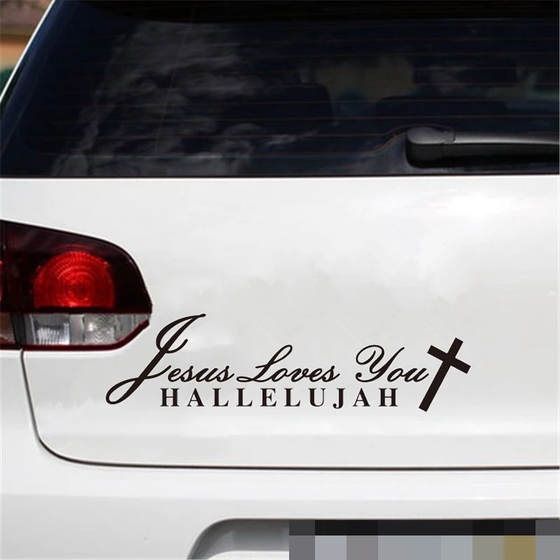 

1PCS Hallelujah Design Decals On Cars Automobile Accessories Vinyl Covers Diy Decor Stickers And Decals