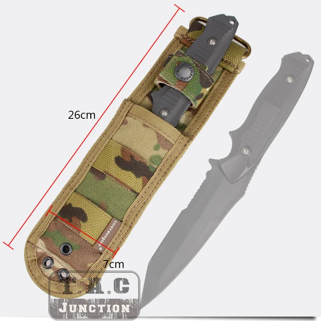 エムソン-タクティカルコンバットナイフのケース,M 37 140 141用の多目的ポーチ,サバイバルハンドル,スポイラー,ハードライナー付き -  AliExpress