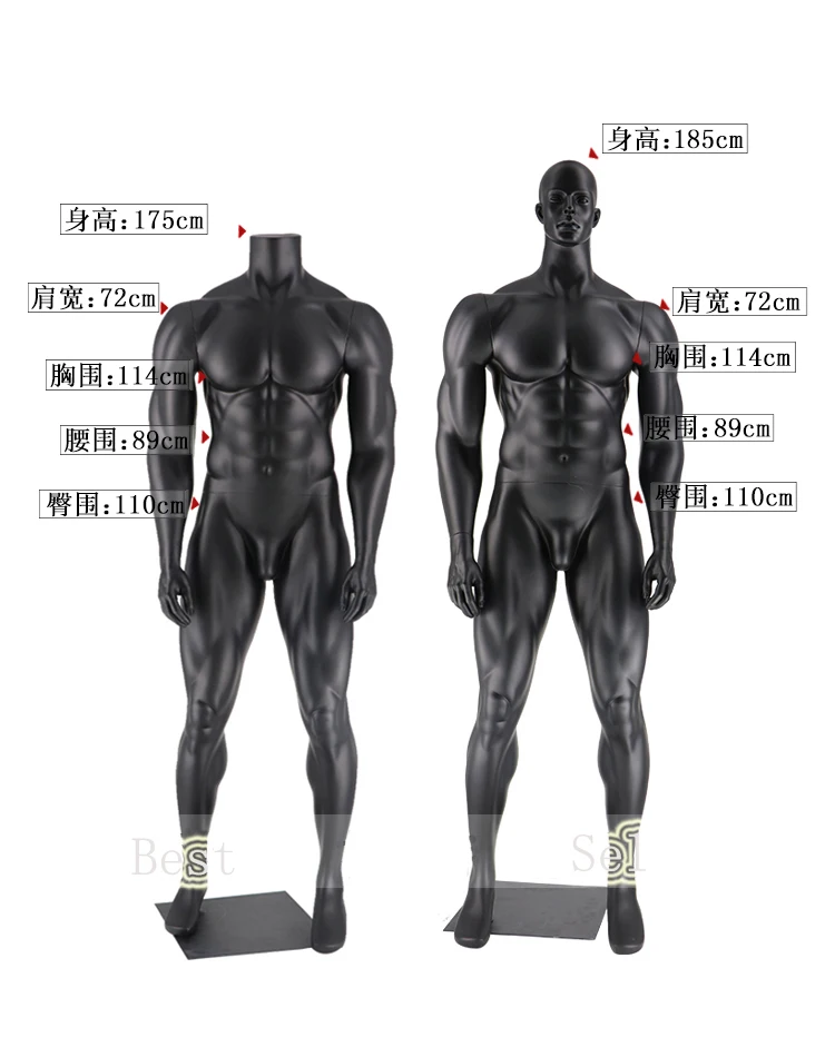 Fashion Best Quality Men Muscle Mannequin Photo Taking Clothes Model New Arrival