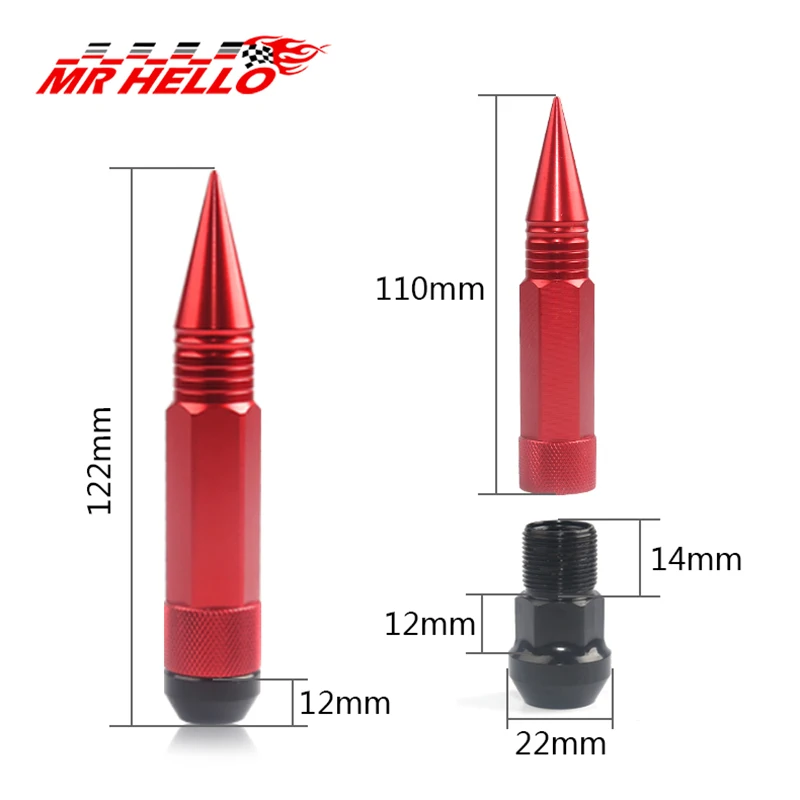 JDM stylizacji samochodów nakrętki do kół M12X1.5/M14X1.5 wyścigi kompozytowe nakrętka już nakrętka stalowa blokada koła Lug śruba z nakrętką z