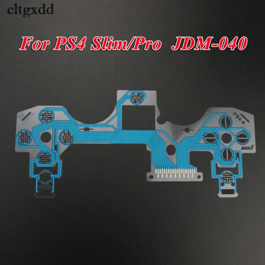 Cltgxdd 1 Buah V4 V5 Film Lembar Konduktif Internal untuk PS4 Slim Pro Controller untuk Dualshock 4 040 055 Pita Flex Kabel Film