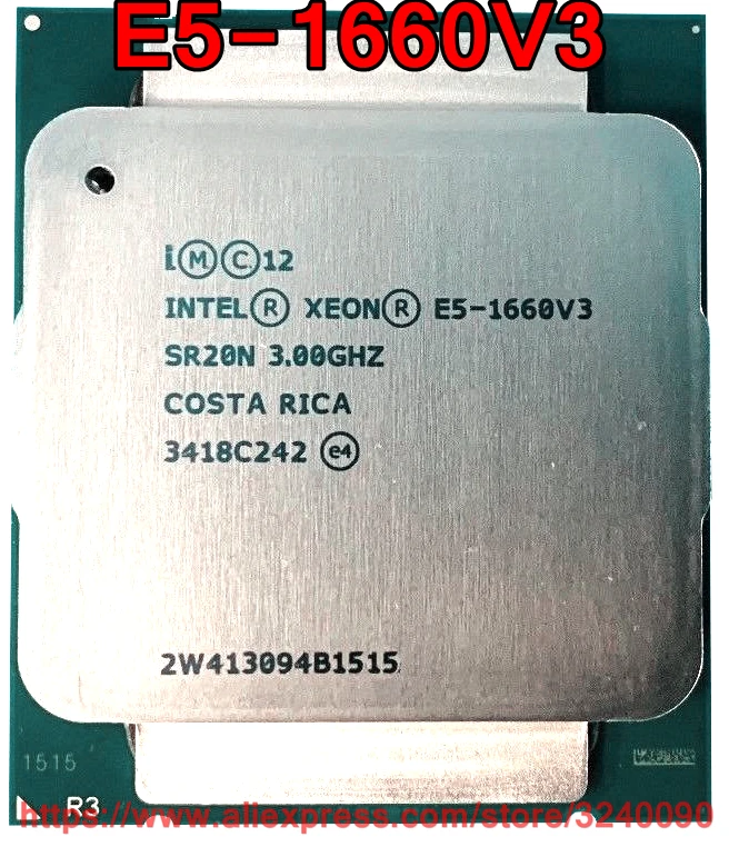 

Intel Xeon CPU E5-1660V3 3.00GHz 8-Cores 20M LGA2011-3 E5-1660 V3 processor E5 1660V3 free shipping E5 1660 V3