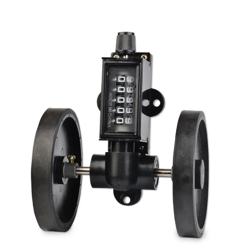 Z94-F mechaniczny miernik koła 5 cyfr Spinning Cable folia plastikowa skóra długość licznik pomiarowy
