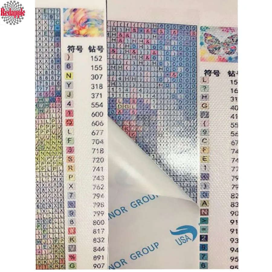 Pittura diamante trucco chiodo parete negozio salone poster quadrato pieno fai da te diamante ricamo punto croce strass mosaico pittura
