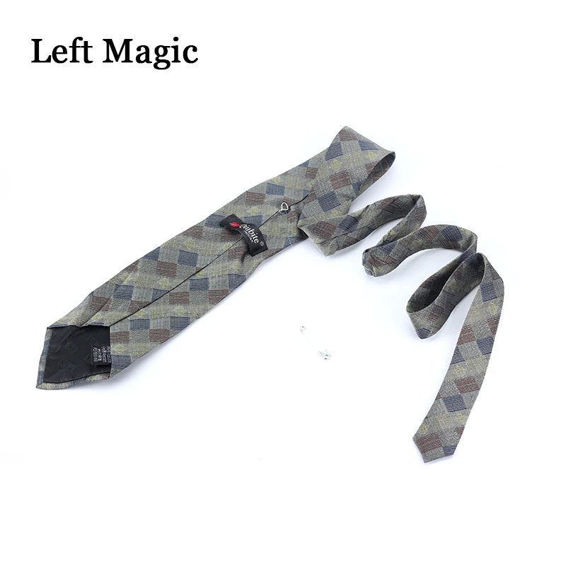 1 PCS The Magic Tie Magic Trick Deluxe Comedy Pop Up Neck Tie Rising Magic Trick Clown Joke Gag Men Gimmick Prop G8139