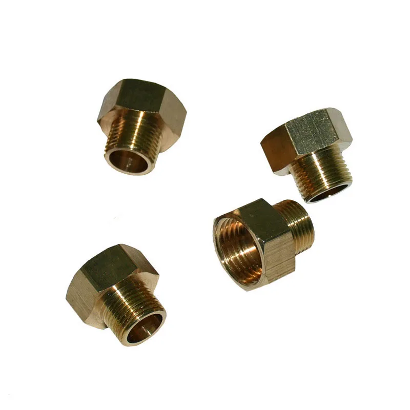

15pcs Female 1/2 to the 3/8 male brass adapter Garden tap 1/2 Reducing joint 3/8 threaded Connector drip irrigation fittings