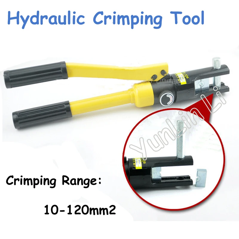 YQK-120 Hydraulic Crimping Tool from 10-120mm2 Cable Lug Crimper Plier