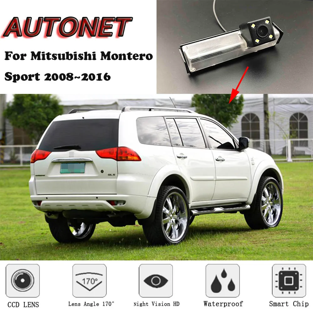 AUTONET Backup Rear View camera For Mitsubishi Montero Sport  2008~2016  CCD/Night Vision/parking Camera