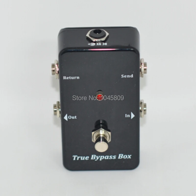 LANDTONE True-Bypass Looper Effect Pedal Guitar Effect Pedal Looper Switcher  true bypass guitar pedal Black Loop switch