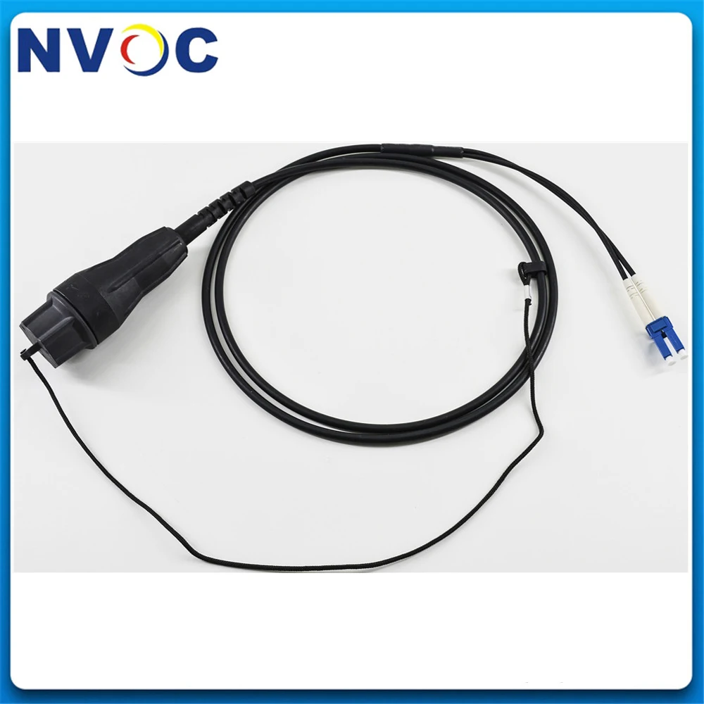 FullAXS-LC Fiber to the Antenna Rugged Interconnect Cable FULLAXS to Duplex LC 50/100/150/200M Outdoor Fiber Optical Patch Cord