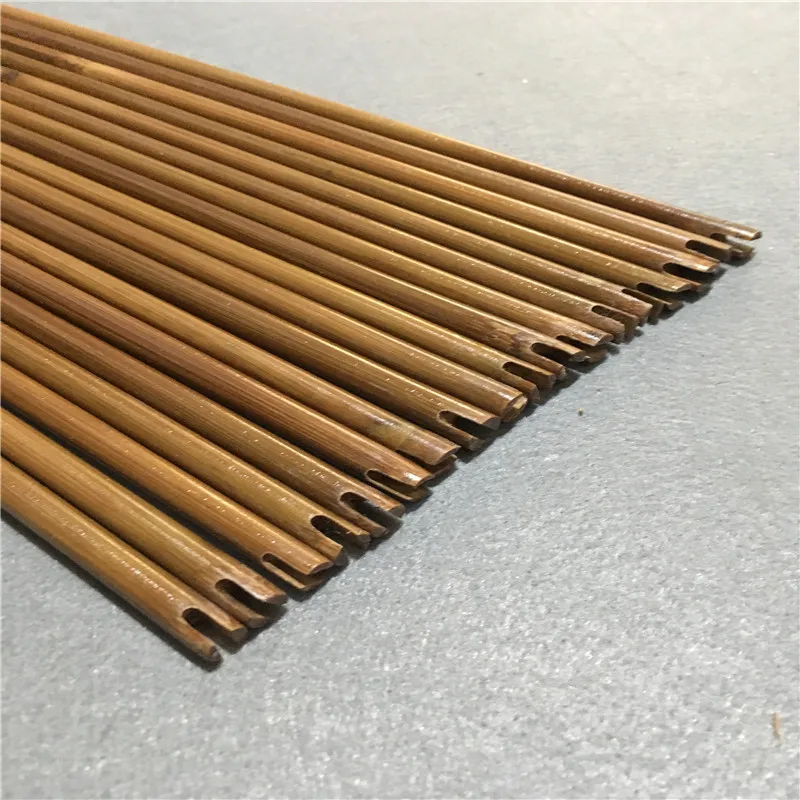 12Pcs High Quality Bamboo Arrow Shaft Length 80/84cm OD 7.5mm 8.0mm 8.5mm For Making Bamboo Arrow  Archery Hunting Shooting