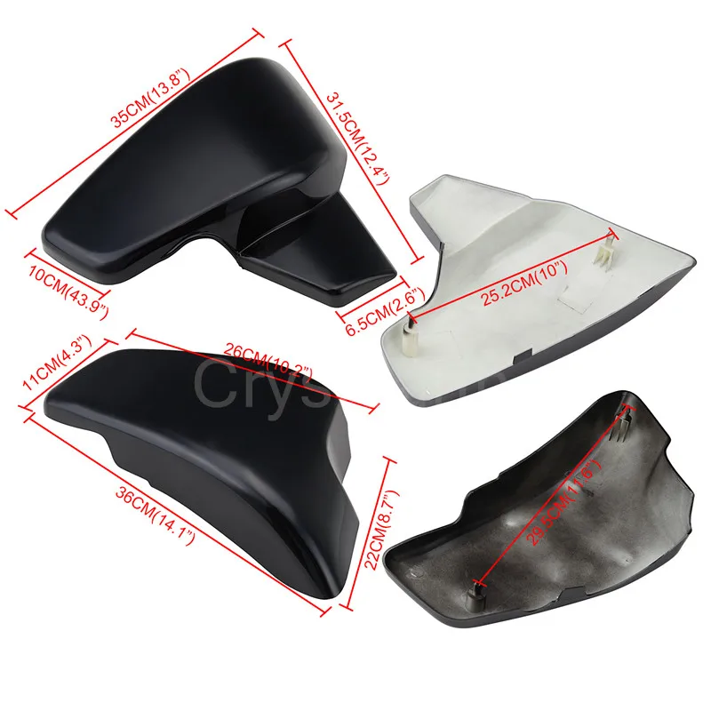 Motorcycle Side Battery Cover For Honda Shadow VLX600 VT600C VT600CD Deluxe STEED 400 600 1999-2007 2000 2001 2002 2003 2004 05