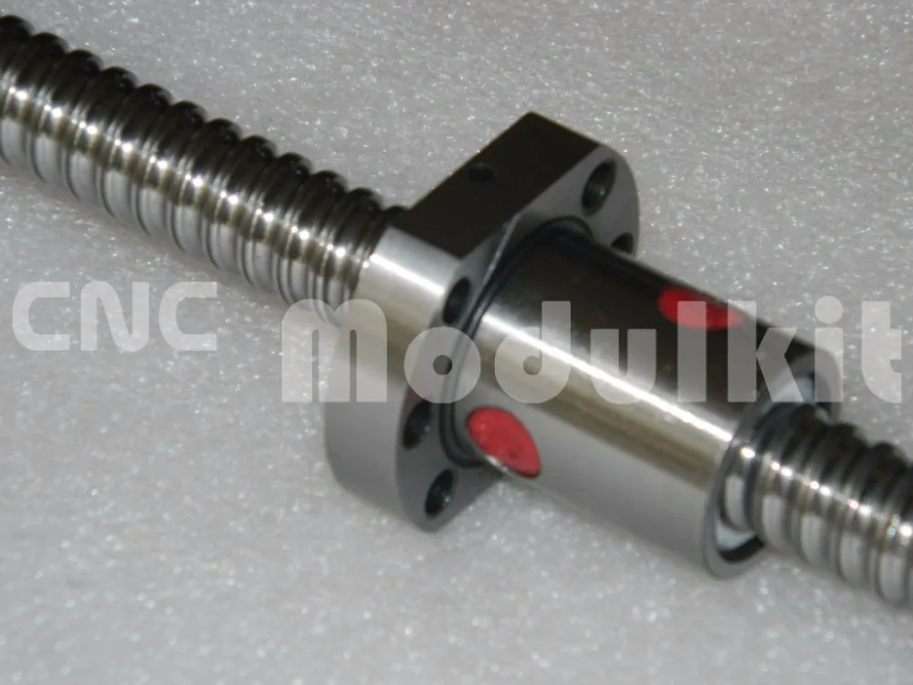 CNC Machinery Transmission SFU2005 Ballscrews SFU Series 1000mm With Single Nut Local Brand In China End Machining CNC Modulkit