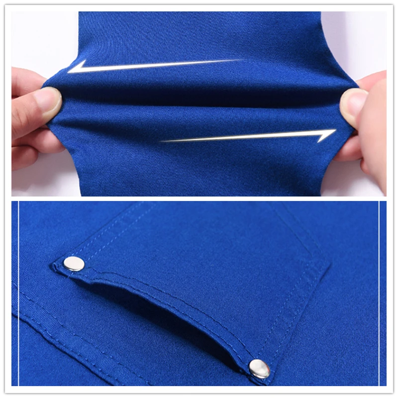 Spring Women\'s Oversize 34 White Pencil Pants Casual Cotton Leggings Trousers Office Slim Pantalones Elegant Stretch Sweatpant