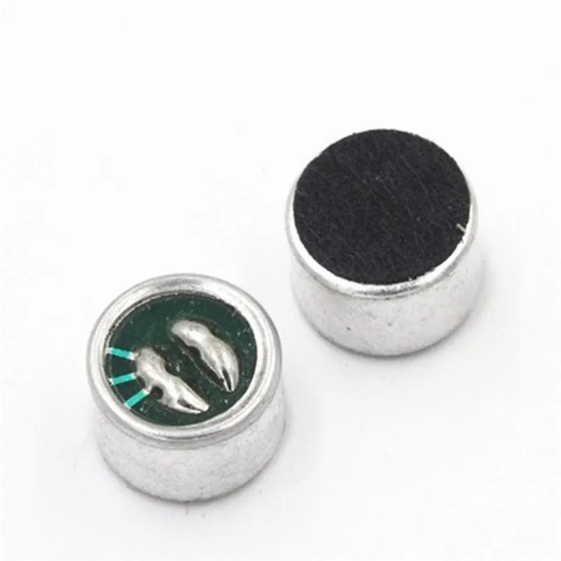 20pcs 6*5mm Capacitive Electret Microphone Pick-Up Sensitivity 52DB Microphone Electret Condenser 6mm x 5mm MIC Pickup