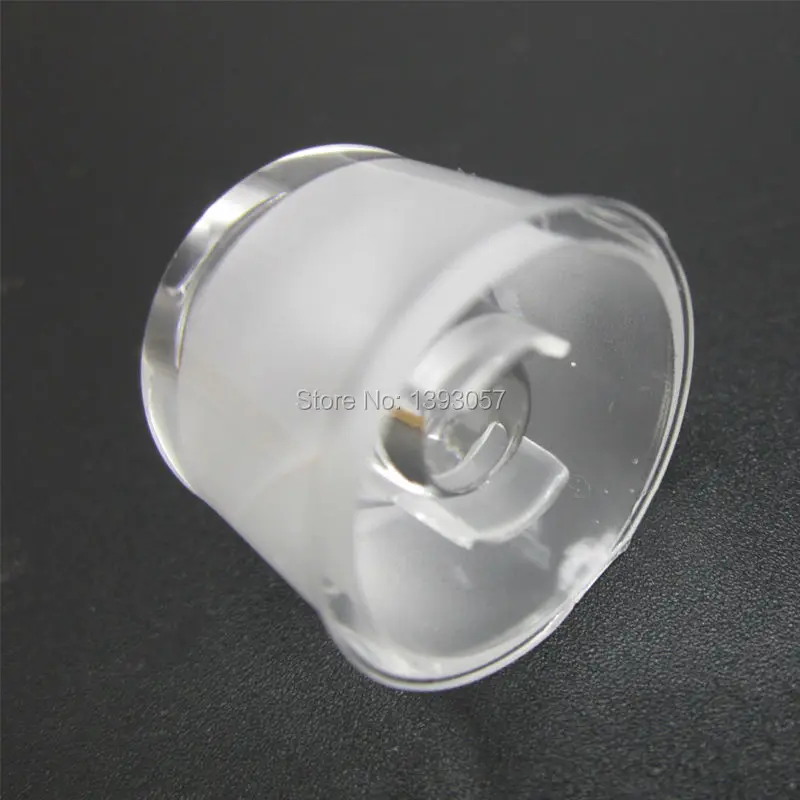 100pcs/lot light transmittance 95% diameter 20mm waterproof PMMA led lens  15/30/45/60/90/120 degree optical lens with holder