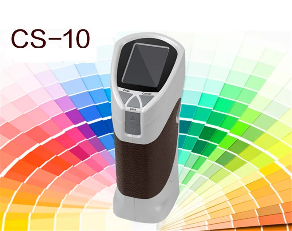 Portable 8MM Colorimeter Color Meter L* a* b Delta E L* C* h XYZ RGB USB Color Difference Meter Tester