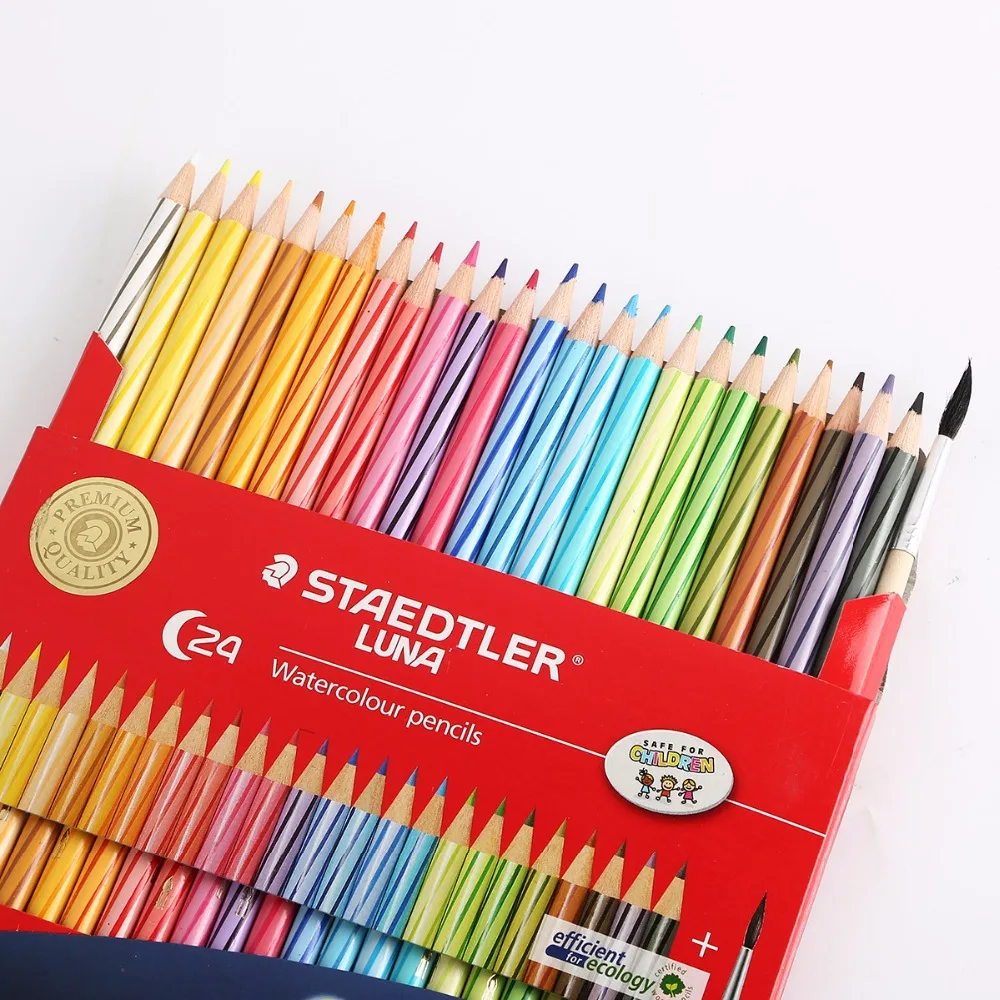 STAEDTLER Art design 12/24/36/48 color water soluble color pencil