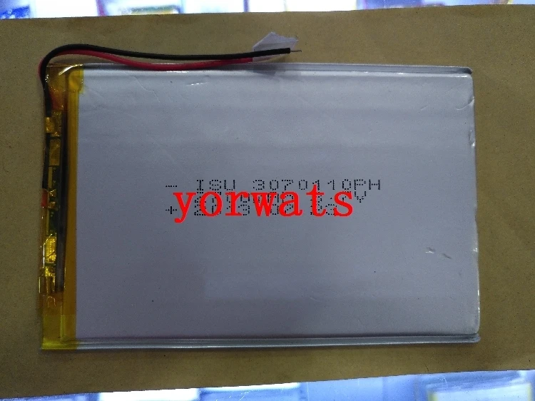 Batería recargable de iones de litio, pila de polímero de 3,7 V, 3070110 MAH, novedad