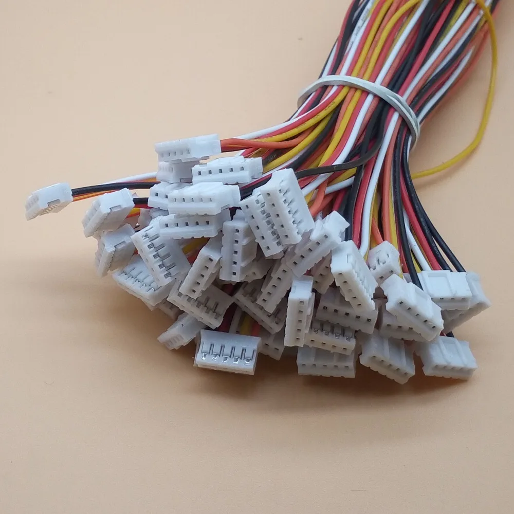 50pcs 26AWG 20cm PH 2.0mm 2/3/4/5/6/7/8/9/10/12-Pin Connector Plug with Wires Cables 200MM