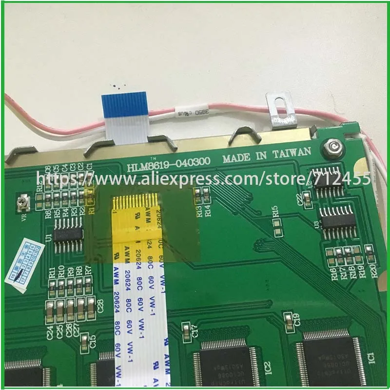 5.7 Inch TW-22 94V-0 HLM8619 Hosiden HLM8619 HLM8620 OP25 OP27 perfectly compatible LCD screen.8080 Parallel 14pin NEW display