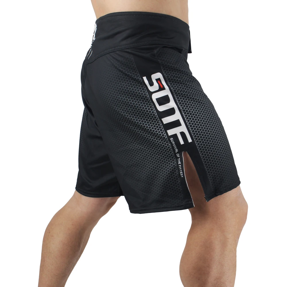 SOTF-pantalones cortos de boxeo con diseño geométrico para adultos, serpiente Venomous con diseño de ropa de boxeo, Tigre, Muay Thai, mma, sanda